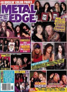 91 Metal Edge Mag Trixter Warrant Bang Tango Vixen
