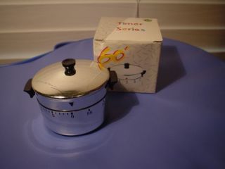 Large Soup Pot Kitchen Cooker Cooking Timer New