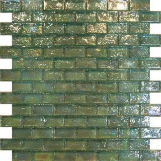 Iridescent Subway Glass Mosaic Tile Backsplash Kitchen Spa
