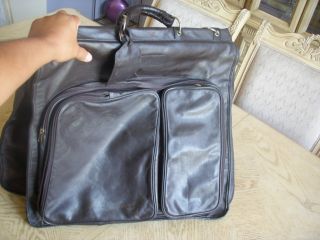 Kluge Leather Garment Bag