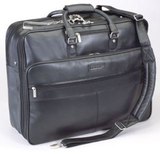 Kluge Leather Garment Bag Luggage Suitcase Computer Tot