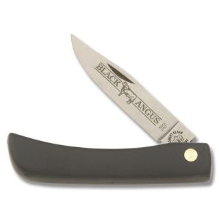 Robert Klaas Black Angus Small Sodbuster Pocket Knife 3 1 2 Closed