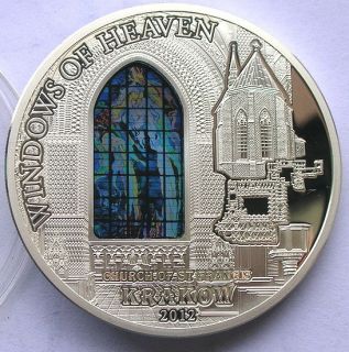 Cook 2012 Krakow Saint Francis 10 Dollars Silver Coin Proof