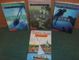 Dive The Discovery by Gordon Korman 2003 PB Volumes 1 2 3 Bonus