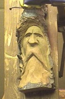 How to Carve A Cottonwood Bark Wood Spirit DVD by Kevin Doherty