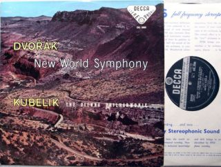 Dvorak New World Symph Kubelik Decca SXL 2005 WBG 1st