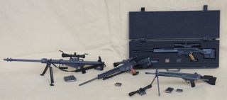 Barret M82 Heckler Koch MSG90 HK PSG1 Sniper Rifles (msg 90 psg 1
