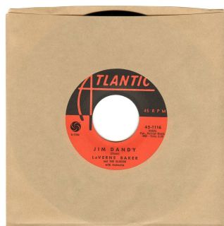 La Verne Baker 45rpm Atlantic 1116 Jim Dandy Listen 2 It