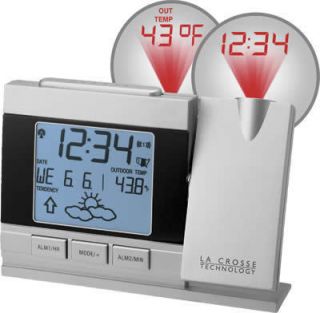 WT 5442 La Crosse Technology Projection Alarm Clock with Forecast