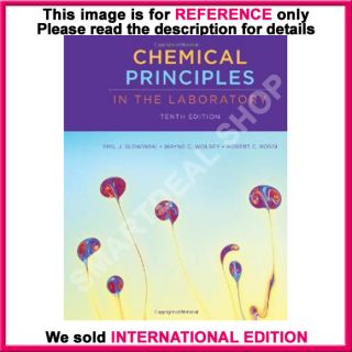 Chemical Principles in the Laboratory by Emil J. / 10th International