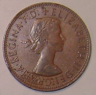 1963 One Penny Great Britain Uncirculated