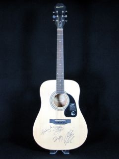 Lady Antebellum Autographed Acoustic Guitar