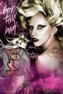 Lady Gaga Bravado 3D Lenticular Moving Poster Brand New