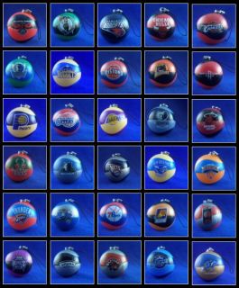 New 2 NBA Basketball Ball Dangler Charm Ornaments You Pick One