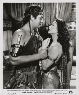 Hedy Lamarr Victor Mature Samson and Delilah 1949 Original Scene Still