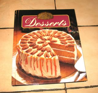 Desserts Land O Lakes Collector Series Cookbook baking garnishes fruit