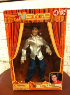 NSYNC Collectible Marionette Lance Bass Doll