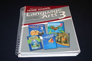 Beka Book Home School LANGUAGE ARTS 3 (#10484101) Curriculum/Lesson
