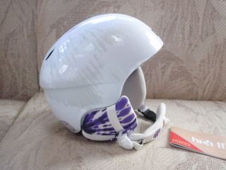 Red Hi Fi 2 White Tie Dye Purple Snow Helmet Large Size 59 61L Year