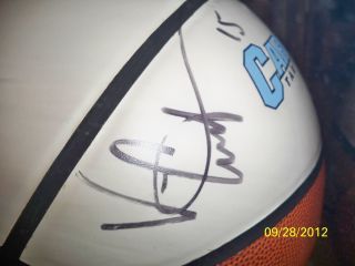 Vince Carter Signed UNC Basketball D 45 136