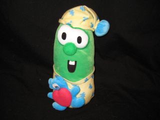 Fisher Price Veggie Tales 2001 Thankful Song Heart Larry Plush