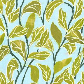 Michael Miller Fabric by Laura Gunn Poppy Collection DC4268 Olive BTY