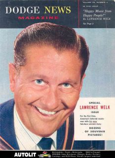 1957 Dodge News Magazine Lawrence Welk