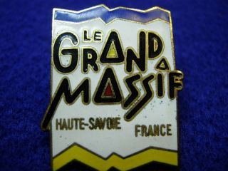 Le Grand Massif France Hat Lapel Pin HP0715