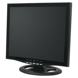 Black 19 19 Inch LCD Flat Screen Panel MONITOR for Computer Desktop PC