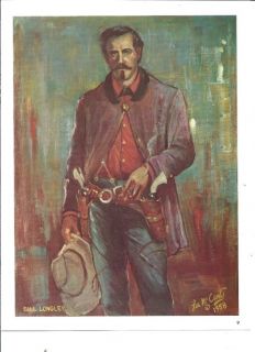 Cowboy Bill Longley Large Print by Lea F McCarty