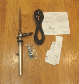 1957 Chevy Rear Mounted Radio Antenna Assembly Left New Correct