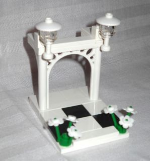 Lego Custom Wedding Arch for Bride Groom Cake Topper