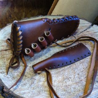Leather Gun Stock Cover Shell Holder Rossi Ranch Hand