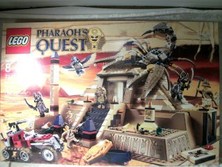 Lego Pharaohs Quest Scorpion Pyramid Awesome Set 7327