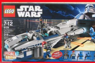 STAR WARS LEGO 8128 CAD BANES SPEEDER SPACE SHIP SHAHAN SENATE