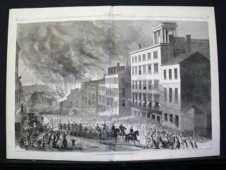 1865 Illustr Newspaper Lee Surrenders to Grant Civil War Ends Richmond