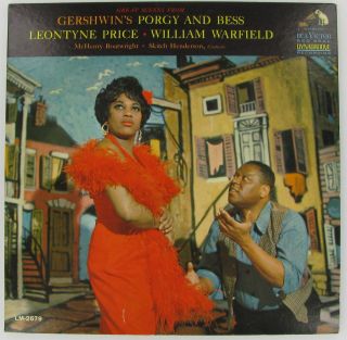 Gershwins Porgy and Bess Leontyne Price and William Warfield RCA