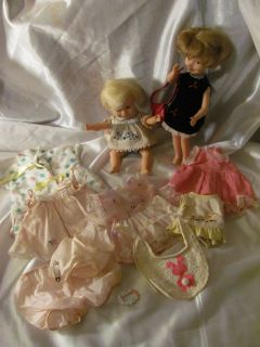 Vintage Suzy Cute and Penny Brite Dolls and Doll Clothes