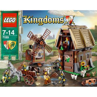 Brand New SEALED Lego Kingdoms Mill Village RAID 7189 Retired 663 Pcs
