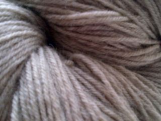 Natural Shade Bluefaced Leicester Masham Type Pure Wool Aran Yarn 500g