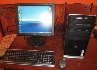 HP Pavillion A6010N PC with LG Flatron 17 inch Monitor