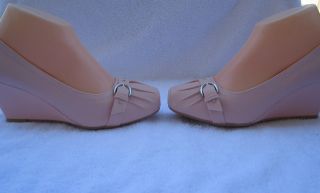 Pink Lady Wedges Shoes Size 5 10 Via Pinky