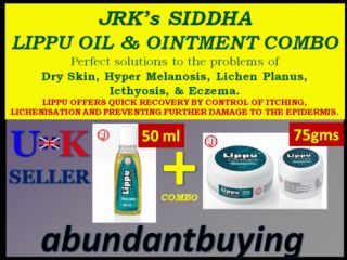 Lippu Ointment Oil Hyper Melanosis Lichen Planus UK