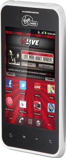 LG OPTIMUS ELITE ANDROID PHONE WHITE TOUCHSCRN WI FI 4GB MEM 5 MP