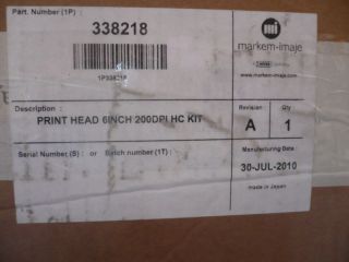 New Markem Imaje Printhead 338218 1P338218 SEALED Kit