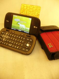 LG VN530 Octane QWERTY Keyboard Cell Phone Fully Flashed for Cricket