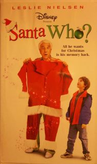 Disney Leslie Nielsen Santa Claus Who  Christmas Comedy Amnesia VHS