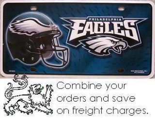 NFL Aluminum License Plate Philadelphia Eagles New