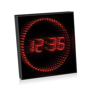 Fascinations 3D Red Light LED Animated Digital Clock