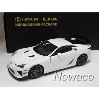 Lexus LFA Nurburgring Whitest White Autoart Models 1 18 78837